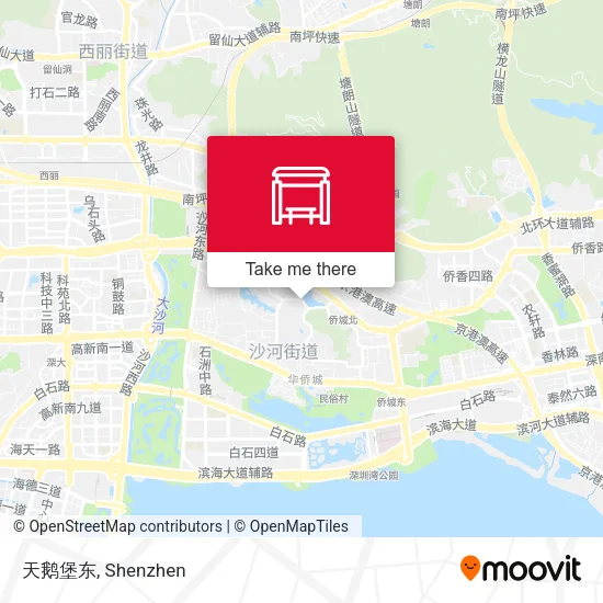 天鹅堡东 map