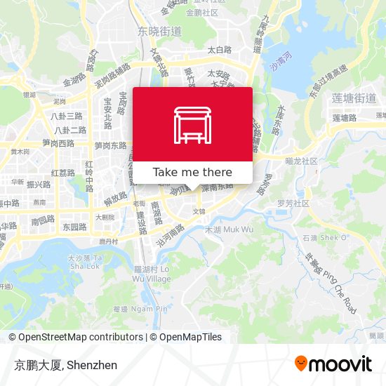 京鹏大厦 map