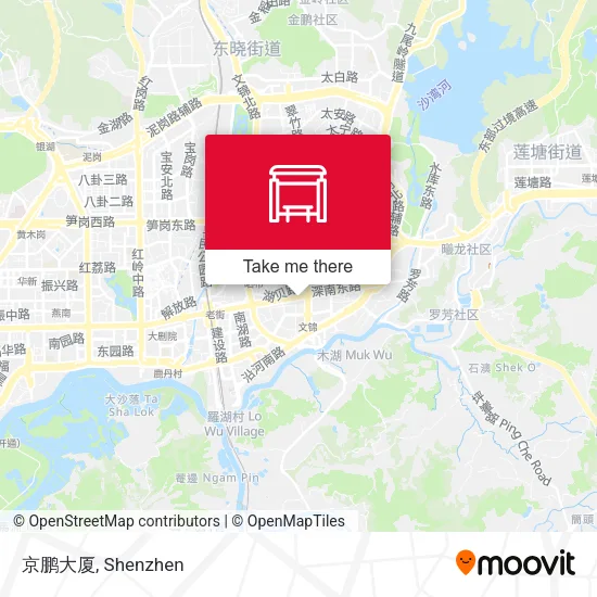 京鹏大厦 map