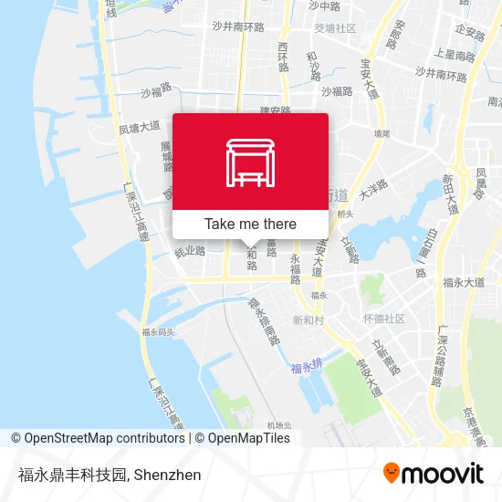 福永鼎丰科技园 map