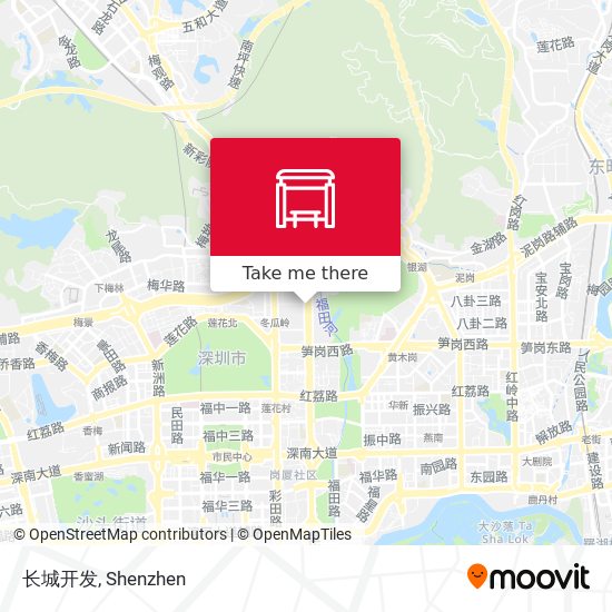 长城开发 map