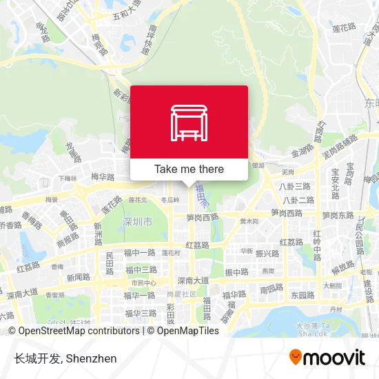 长城开发 map
