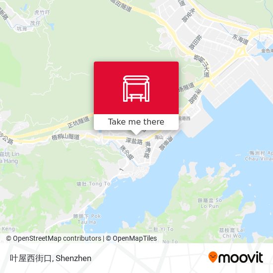 叶屋西街口 map