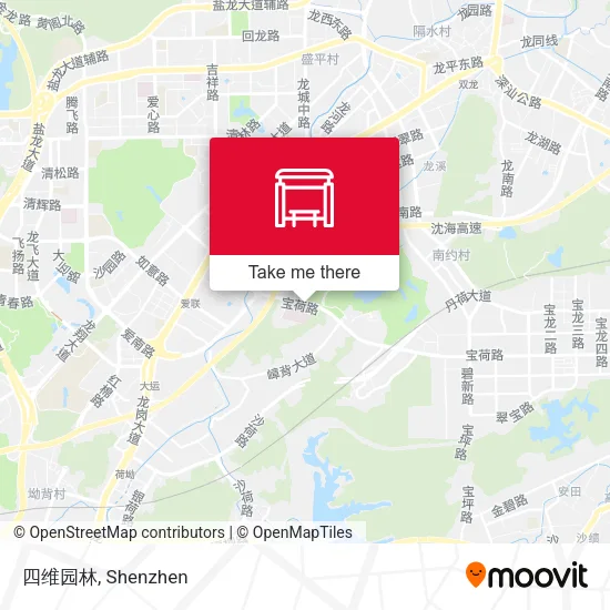 四维园林 map