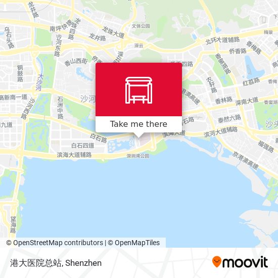 港大医院总站 map