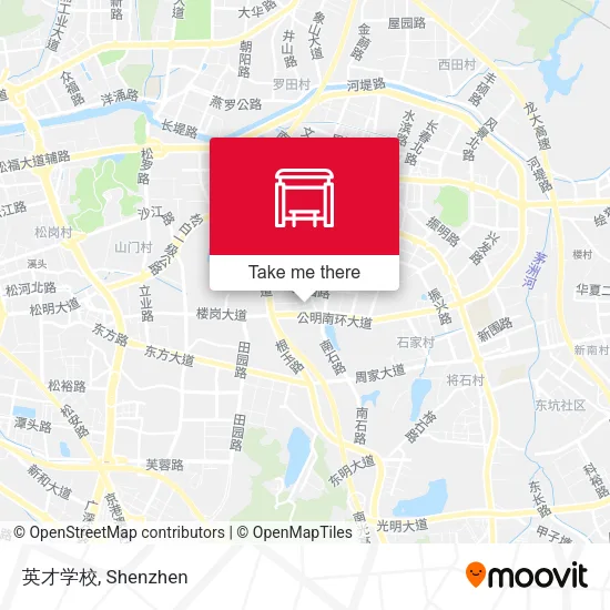 英才学校 map