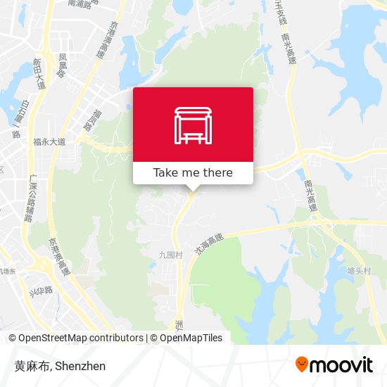 黄麻布 map