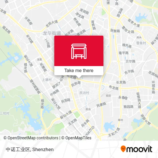 中诺工业区 map