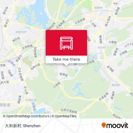 大和新村 map