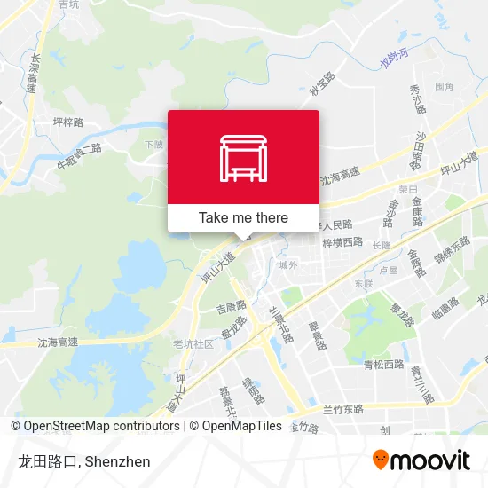 龙田路口 map