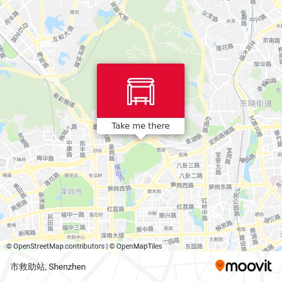 市救助站 map