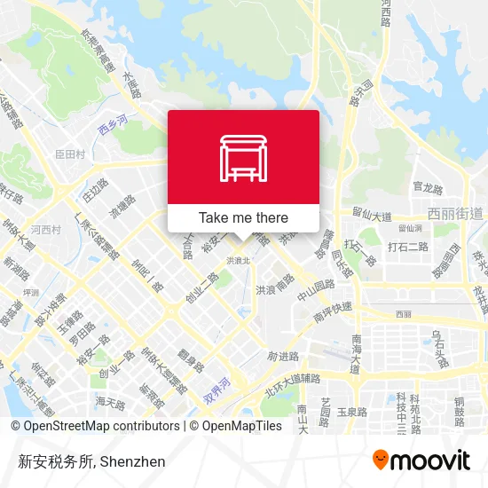 新安税务所 map