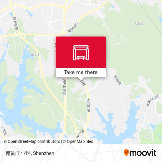 南岗工业区 map