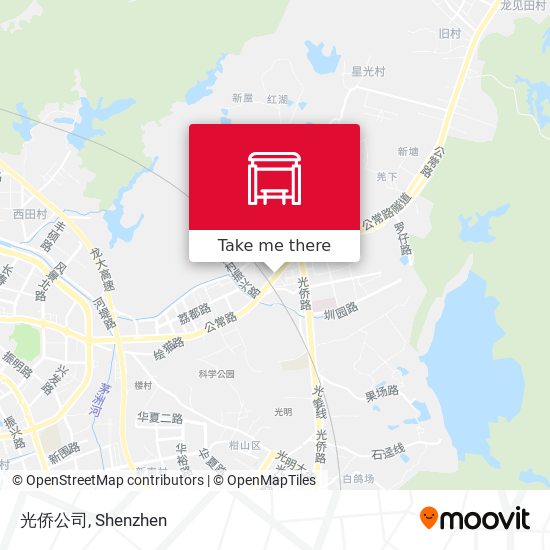 光侨公司 map