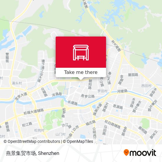 燕景集贸市场 map