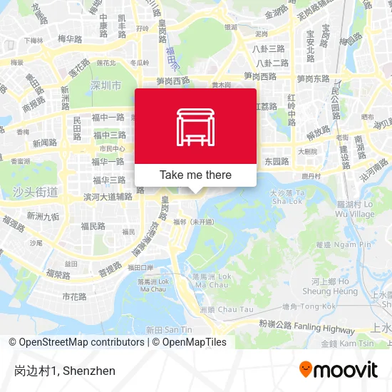 岗边村1 map