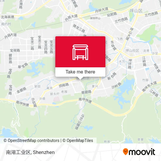 南湖工业区 map