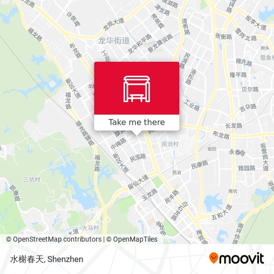 水榭春天 map