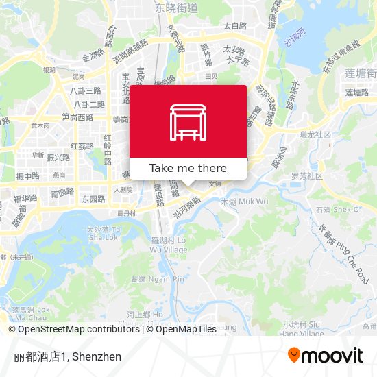 丽都酒店1 map