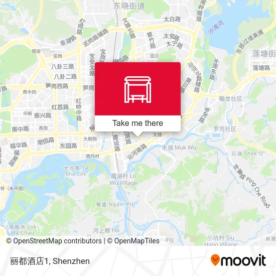 丽都酒店1 map