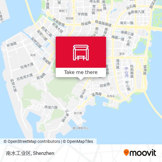 南水工业区 map