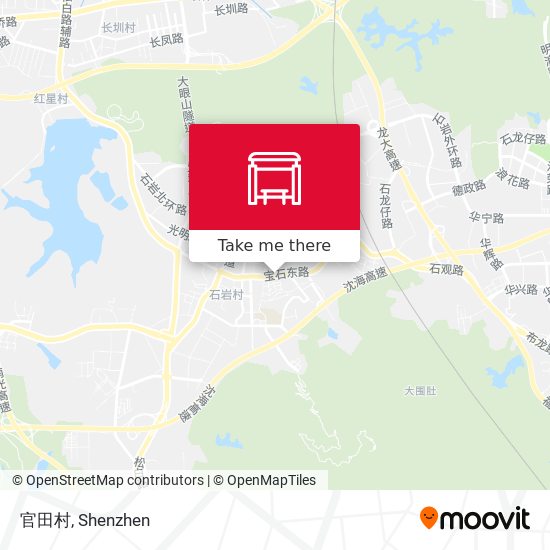 官田村 map