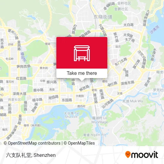 六支队礼堂 map