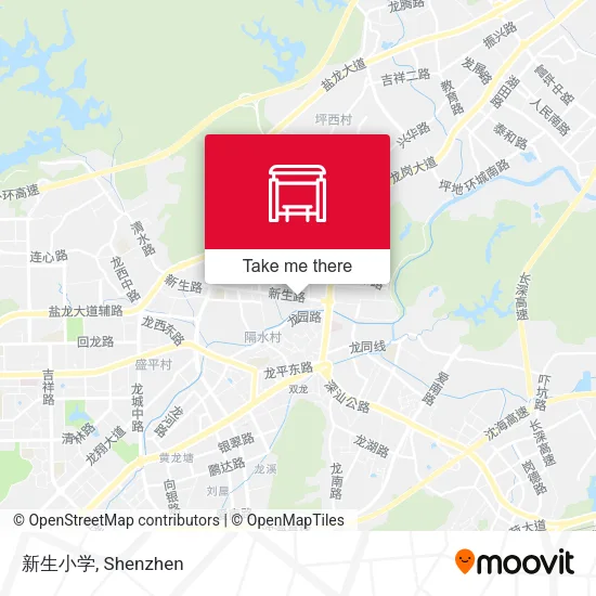 新生小学 map