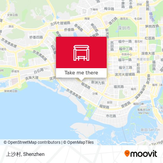 上沙村 map