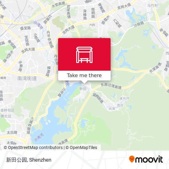 新田公园 map