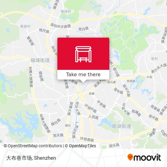 大布巷市场 map