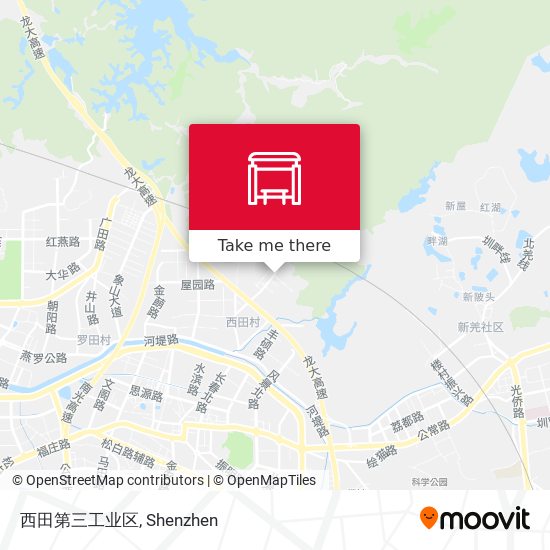西田第三工业区 map