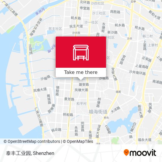 泰丰工业园 map