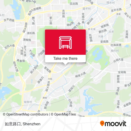 如意路口 map