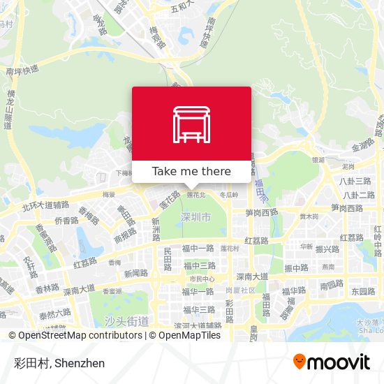 彩田村 map