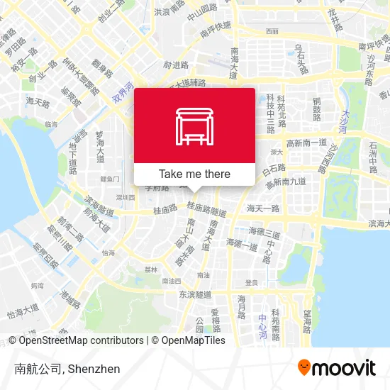 南航公司 map