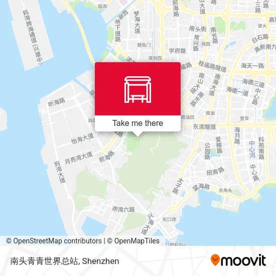 南头青青世界总站 map