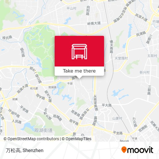 万松高 map