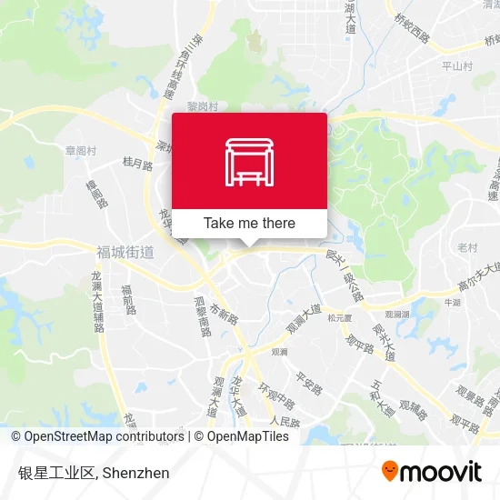 银星工业区 map