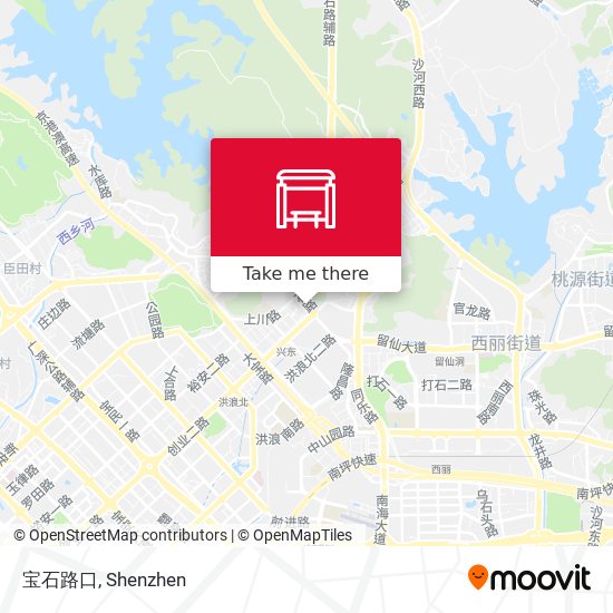 宝石路口 map