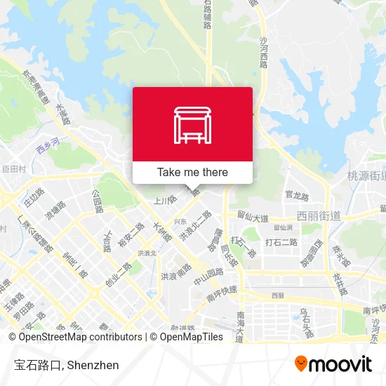 宝石路口 map