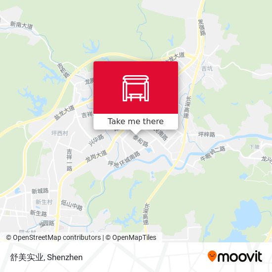 舒美实业 map