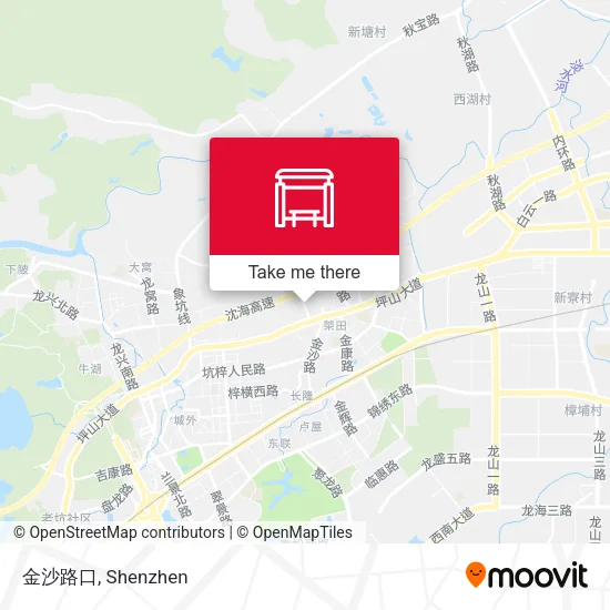 金沙路口 map