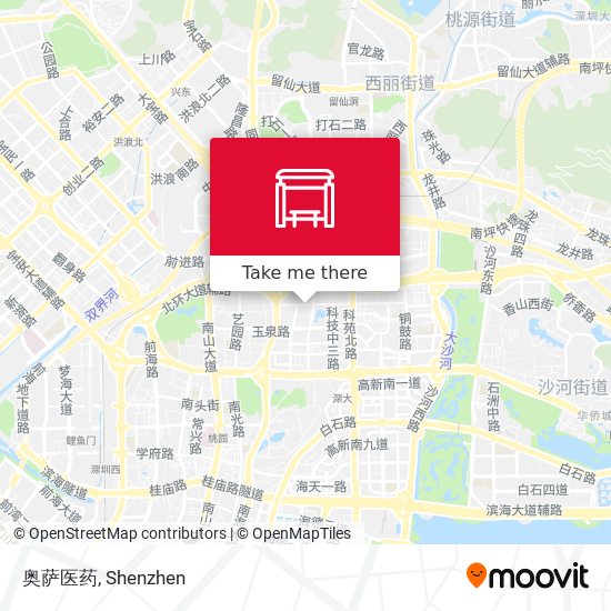 奥萨医药 map