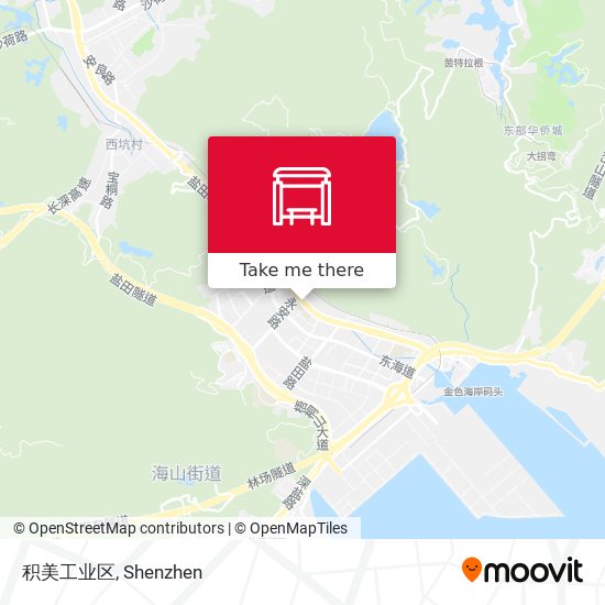 积美工业区 map
