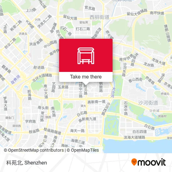 科苑北 map