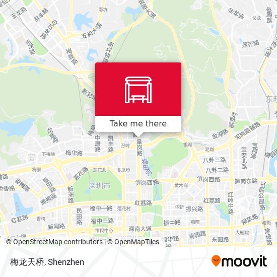 梅龙天桥 map
