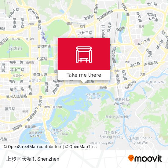 上步南天桥1 map