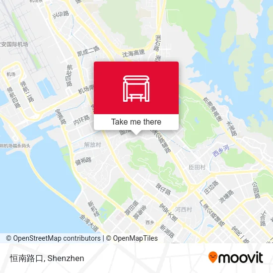 恒南路口 map