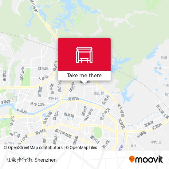江豪步行街 map